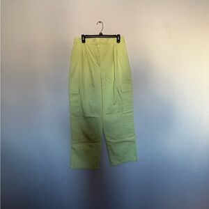 Lime Green Cargo Pants